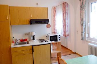 Appartementhotel Café Bechtle - Küche