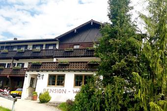 Pension Wei&szlig;er Hirsch - Aussenansicht