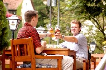 Gasthaus u. Pension Zur frischen Quelle - Biergarten
