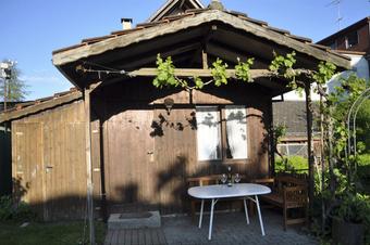 Pension Gästehaus Model - Tuin