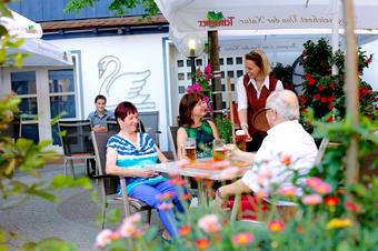 Hotel Landgasthof Schwanen - Cervecería al aire libre