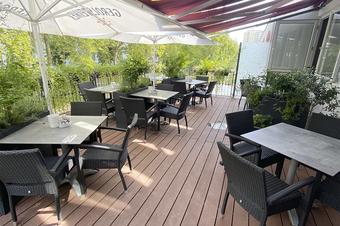 Hotel am Westend - Terrasse