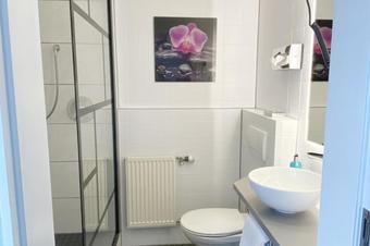 Hotel-Garni HUBER - Bathroom