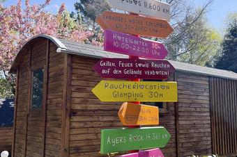 Hotel Columbus & Glamping - Trädgård