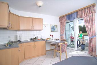 Rhöngasthof Zur Linde & Ferien-Appartements Rhönsicht - Kухня