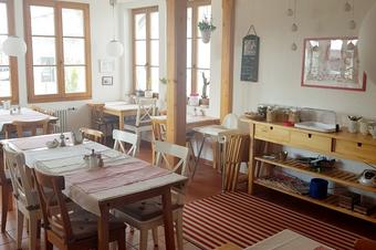 Pension Rose - Salle de petit d&eacute;jeuner