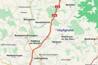 biozertifiziertes Hotel Höpfigheimer Hof - Mapa de localização