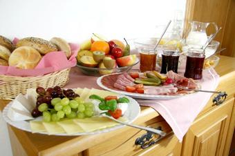 Pension Garni Zweck - Sala para pequeno-almoço