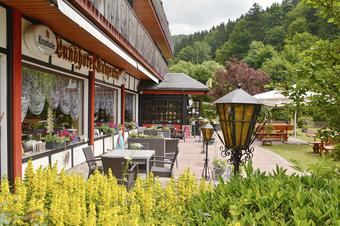 Landhotel Kunzental - Тераса