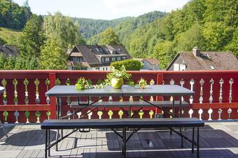Landhotel Kunzental - Balkon