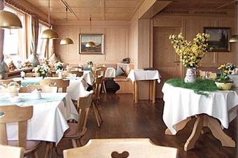 Berggasthof & Hotel Brend - レストラン