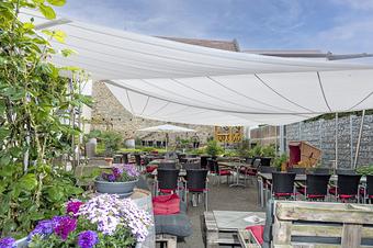 Tacheles Landrestaurant und G&auml;stehaus Schmitt - Biergarten