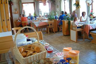 Pension Zottmann - Зал для завтрака