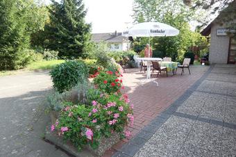 Pension Haus Wiehenperle - Biergarten