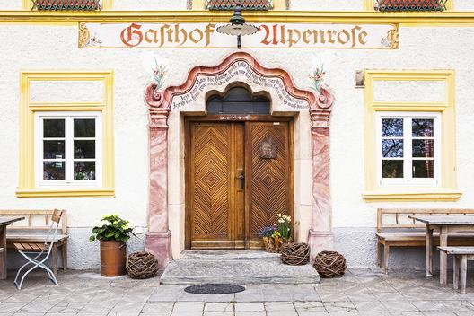 Gasthof Alpenrose - Vu d'extérieur