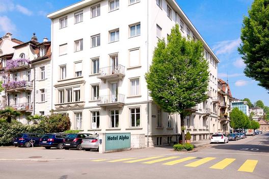 Hotel Alpha Ihr Garni-Hotel in Luzern - Pohľad zvonku