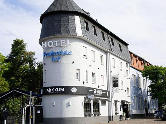 Hotel Frankenthaler Hof - Pohled zvenč&iacute;