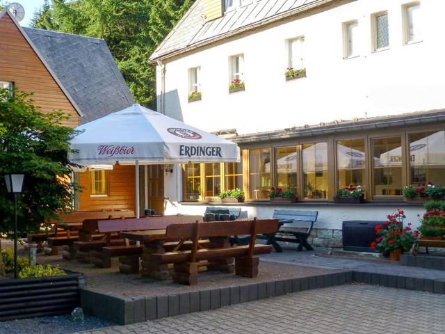 Gasthaus Lockwitzgrund Hotel & Restaurant - Ogródek