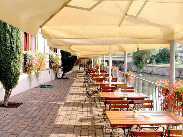 Ankerhof Hotel - Bar con tavolini all' aperto