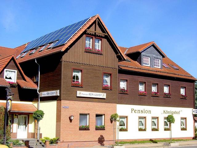 Pension K&ouml;nigshof - Aussenansicht