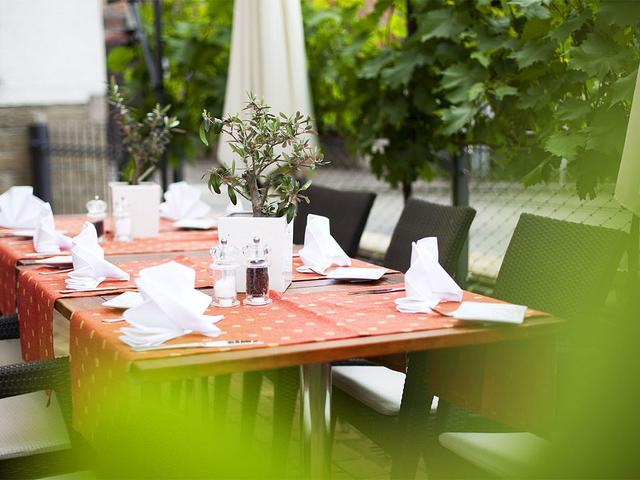 Hotel Lamm Hebsack - Terrasse