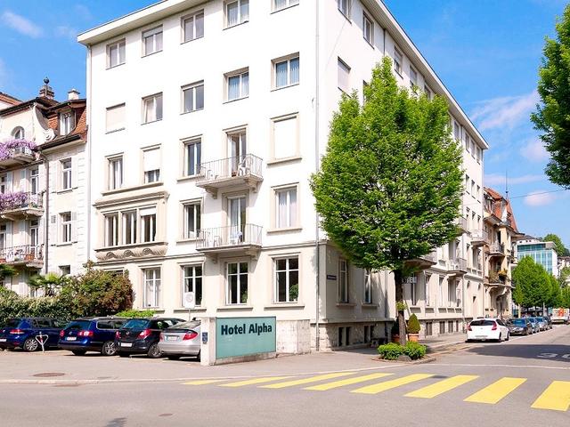 Hotel Alpha Ihr Garni-Hotel in Luzern - Vu d'ext&eacute;rieur