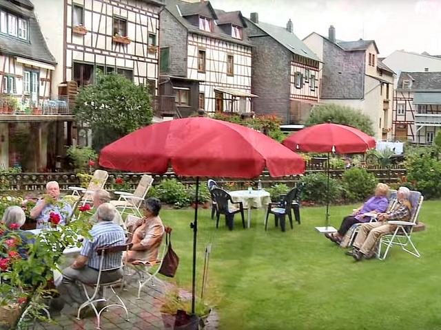 Hotel-Pension Im Malerwinkel - 花园