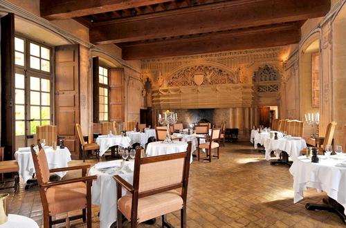 Pilt: Restaurant La Salle des Gardes au Château de Bagnols